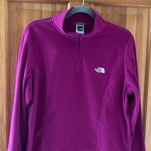 North Face Women's Quarter Zip Fleece XL